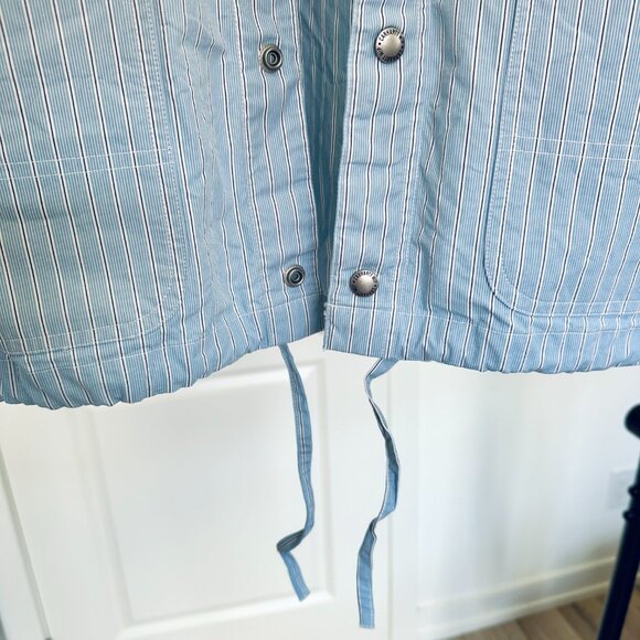 Carhartt WIP Women's Nota Shirt Jacket in Light Blue | Size Small - Picture 6 of 10